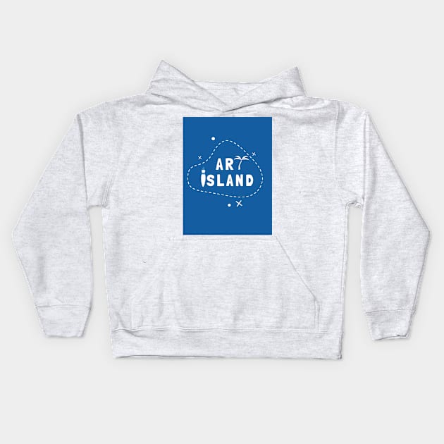 Art Island Kids Hoodie by Art Island